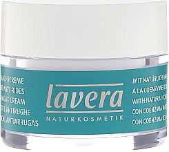 Омолаживающий ночной крем - Lavera Basis Sensitiv Anti-Ageing Night Cream with Q10 — фото N2