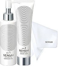 Парфумерія, косметика Набір - Sensai Silky Purifying Set(f/oil/150ml + soap/125ml)