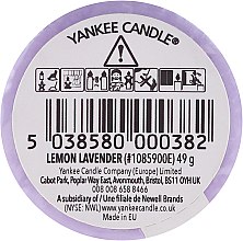 Ароматическая свеча "Лимон и лаванда" - Yankee Candle Scented Votive Lemon Lavender — фото N2