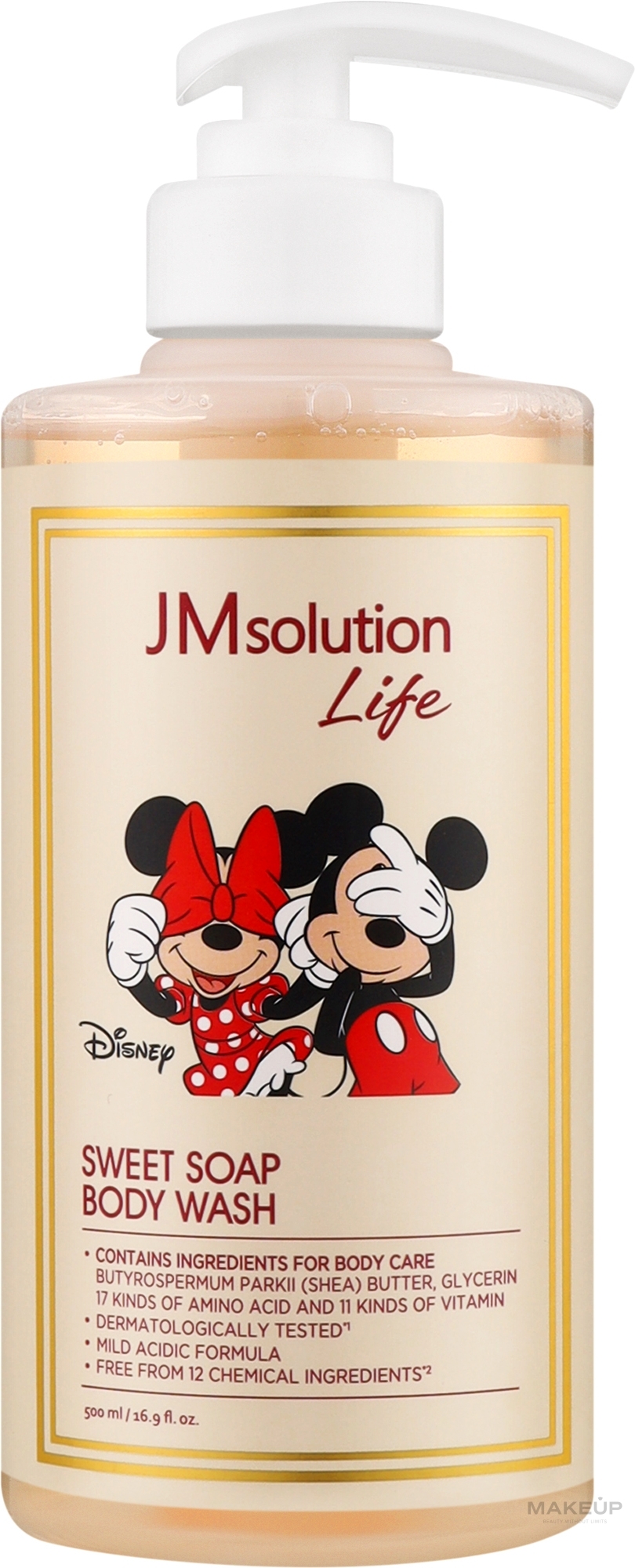 Гель для душа с ароматом мускуса и мака - JMSolution Life Disney Sweet Soap Body Wash  — фото 500ml