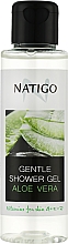 Ніжний гель для душу з алое вера - Natigo Gentle Shower Gel — фото N1