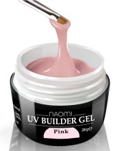 Духи, Парфюмерия, косметика Строительный гель - Naomi UV Builder Gel Pink