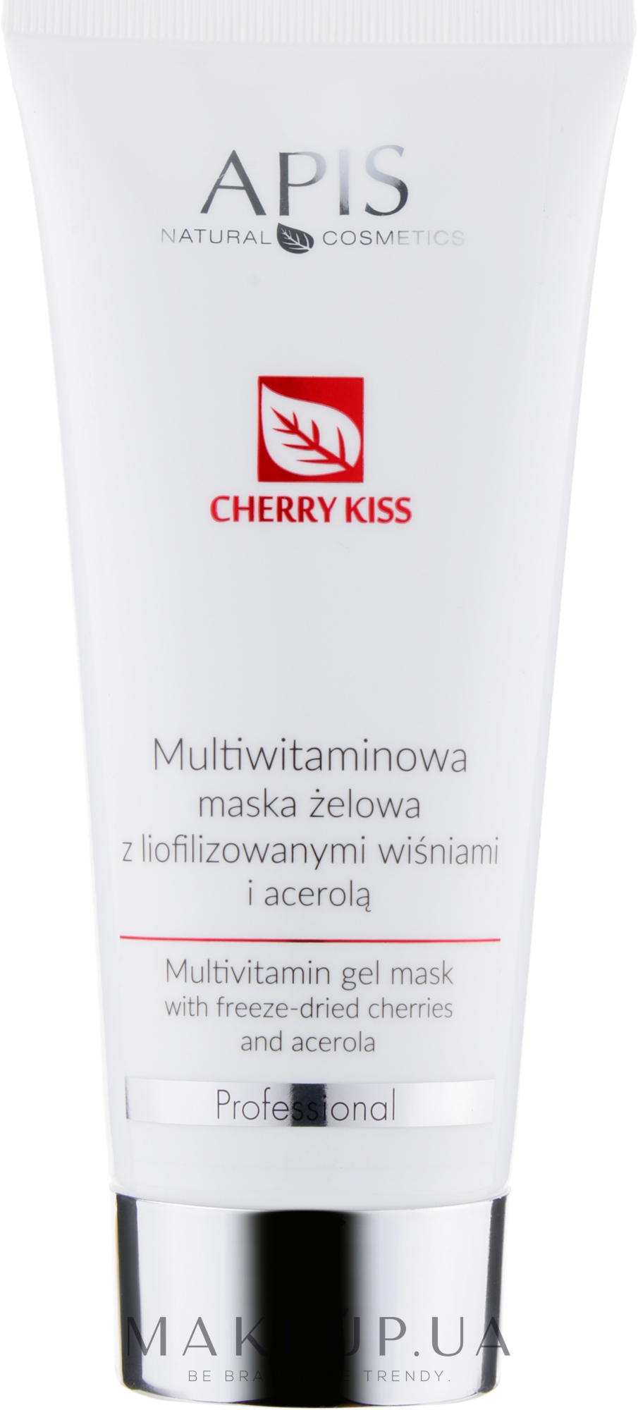 Мультивитаминная маска для лица с сублимированной вишней и ацеролой - APIS Professional Cheery Kiss — фото 200ml