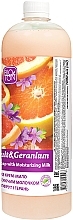 Рідке крем-мило "Грейпфрут і герань" - Bioton Cosmetics Active Fruits "Grapefruit & Geranium" Soap (дой-пак) — фото N4