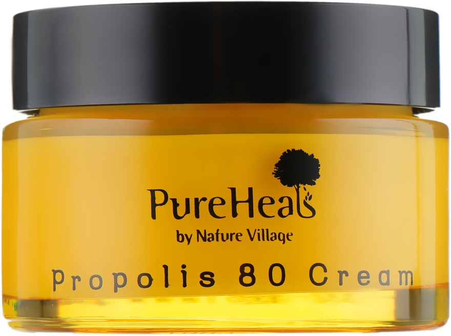 Защитный крем для лица с экстрактом прополиса - PureHeal's Propolis 80 Cream — фото N2