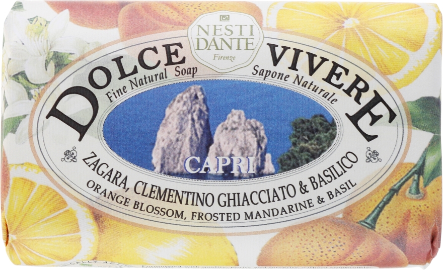 Мыло "Капри" - Nesti Dante Dolce Vivere Soap — фото N1