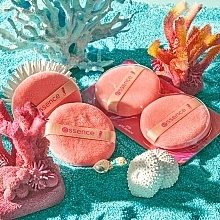 Спонж для макіяжу - Essence Live Life In Coral Powder Puff Duo Coral Crush Companions! — фото N4