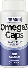 Парфумерія, косметика Жирні кислоти Omega 3, в капсулах - PureGold Fish Oil witw EPA and DHA