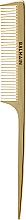 Профессиональная золотая расческа - Balmain Paris Hair Couture Golden Tail Comb — фото N1