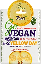 УЦІНКА Набір тканинних масок - 7 Days Go Vegan Healthy Week Color Diet (7 x f/mask/28g) * — фото N4