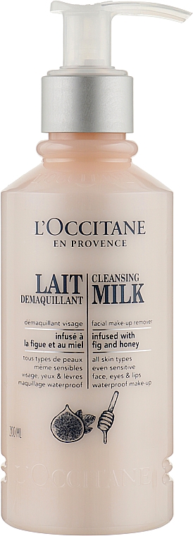 Молочко для снятия макияжа - L'Occitane Cleansing Milk Facial Makeup Remover