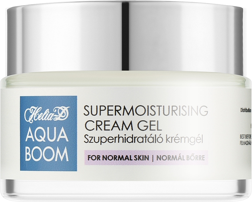 Крем-гель "Зволожувальний" для нормальної шкіри обличчя - Helia-D Aquaboom Cream Gel