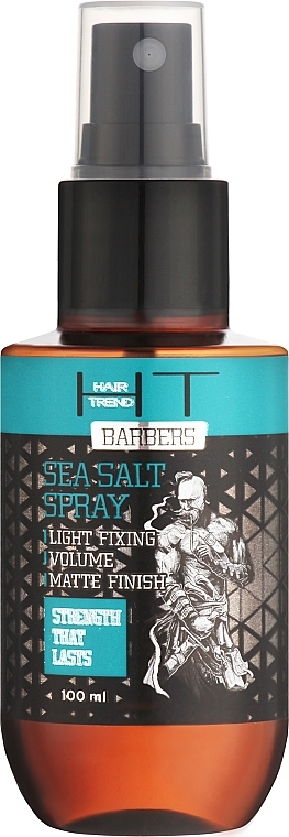Спрей з морською сіллю для стайлінгу - Hair Trend Barber Sea Salt Spray — фото N1