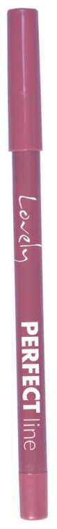 Олівець для губ - Lovely Perfect Line Lip Pencil — фото N1