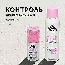 Дезодорант-антиперспірант для жінок - Adidas Control 48H Anti-Perspirant — фото N2