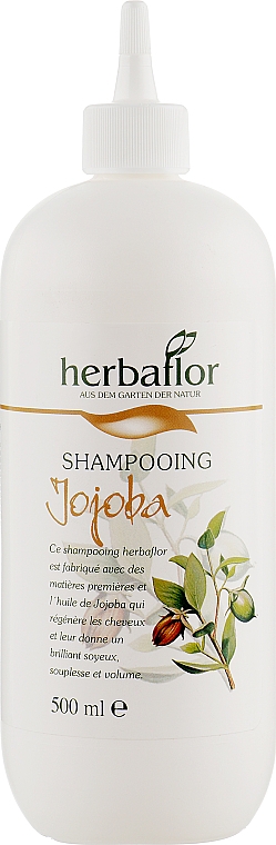 Шампунь для волосся з олією жожоба - Herbaflor Jojoba Shampoo — фото N1