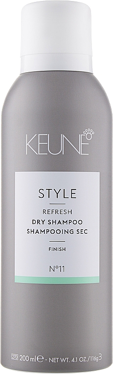 Шампунь сухой для волос №11 - Keune Style Dry Shampoo — фото N1