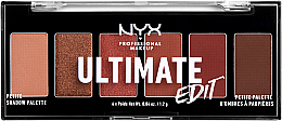 Парфумерія, косметика УЦІНКА! Палетка тіней - NYX Professional Makeup Ultimate Edit Petite Shadow Palette *