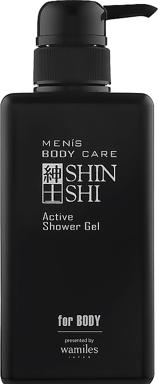 Тонізувальний чоловічий гель для душу - Otome Shinshi Men's Care Active Shower Gel — фото N1