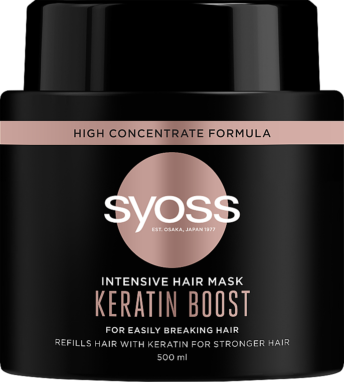 Мгновенная восстанавливающая маска для волос - Syoss Keratin Hair Perfection — фото N2