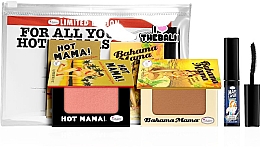 Духи, Парфюмерия, косметика Набор - TheBalm For All You Hot Mamas Kit (shadow/blash/7g + bronzer/7.8g + mascara/4.5ml)