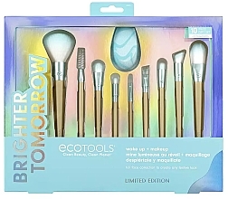 Духи, Парфюмерия, косметика Набор кистей для макияжа, 10шт - EcoTools Brighter Tomorrow Just Glow With It Lote