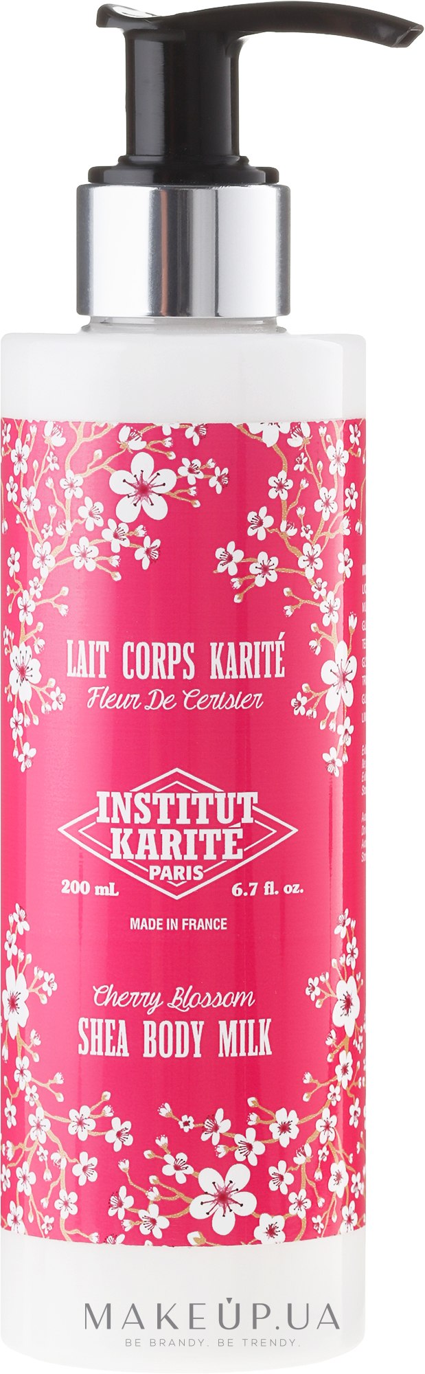 Молочко для тела - Institut Karite Cherry Blossom Collection Shea Body Milk — фото 200ml