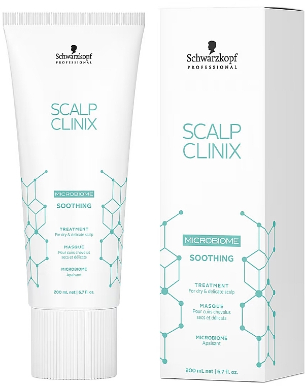 Маска для успокоения кожи головы - Schwarzkopf Professional Scalp Clinix Soothing Treatment — фото N3