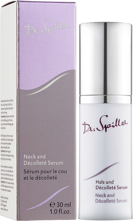 Сыворотка для кожи шеи и декольте - Dr. Spiller Breast and Decollete Lift Serum — фото N2