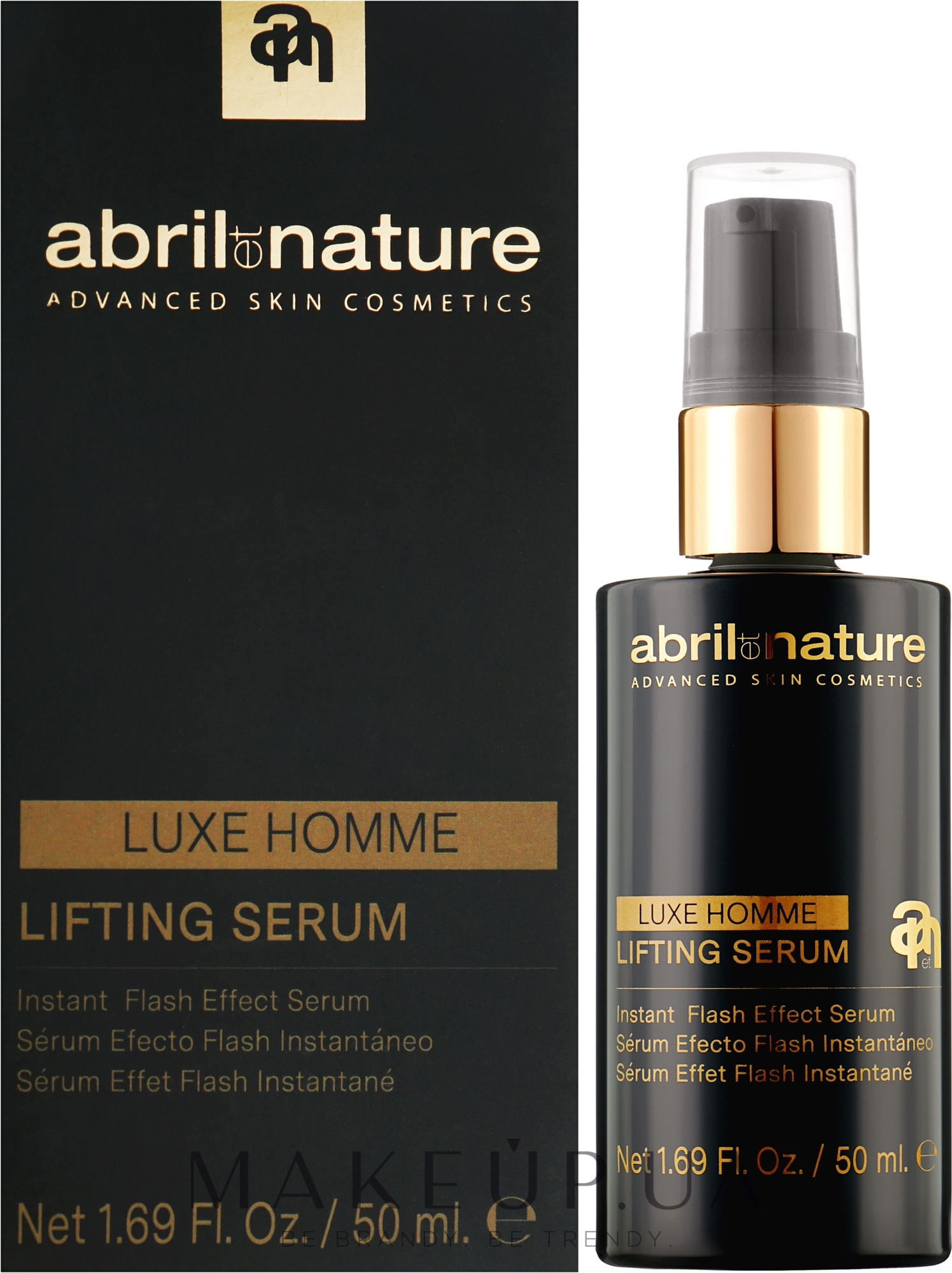 Сироватка для обличчя - Abril et Nature Luxe Homme Lifting Serum — фото 50ml