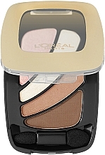 Духи, Парфюмерия, косметика Тени для век - L'Oreal Paris Colour Riche Quads Eye Shadow