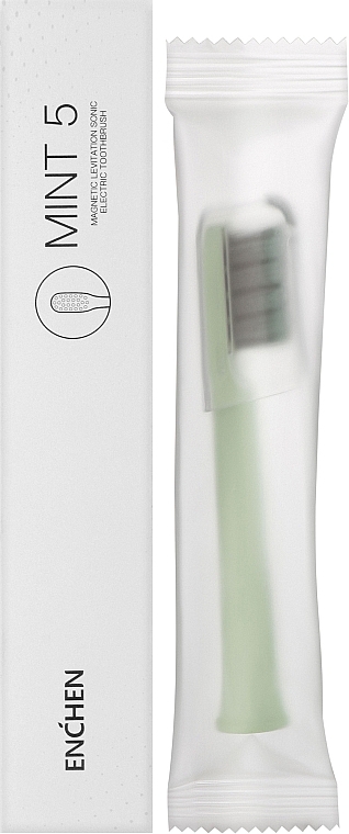 Насадки для зубної щітки, 2 шт., зелені - Xiaomi Enchen M100-Green — фото N2