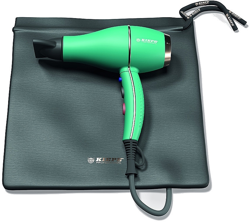 Фен для волосся, зелений - Kiepe Bloom Hairdryer Turquoise — фото N4