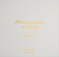 Парфумерія, косметика Abercrombie & Fitch Away Femme - Набір (edp/100ml + edp/15ml + b/lot/200ml)