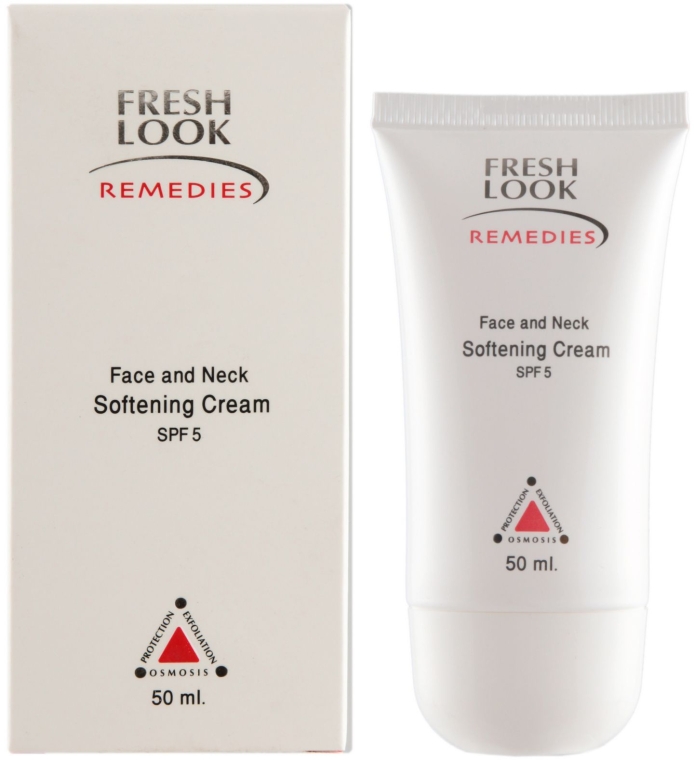 Защитный крем для лица и шеи - Fresh Look Remedies Face and Neck Softening Cream SPF 5