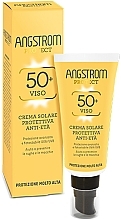 Парфумерія, косметика Захисний антивіковий сонцезахисний крем для обличчя - Angstrom Protect Moisturizing And Anti-aging Face Sun Cream SPF50+