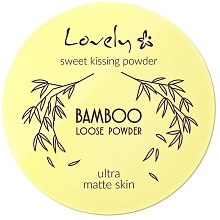 Духи, Парфюмерия, косметика Пудра - Lovely Bamboo Loose Powder
