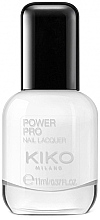 Духи, Парфюмерия, косметика Лак для ногтей - Kiko Milano Power Pro Nail Lacquer