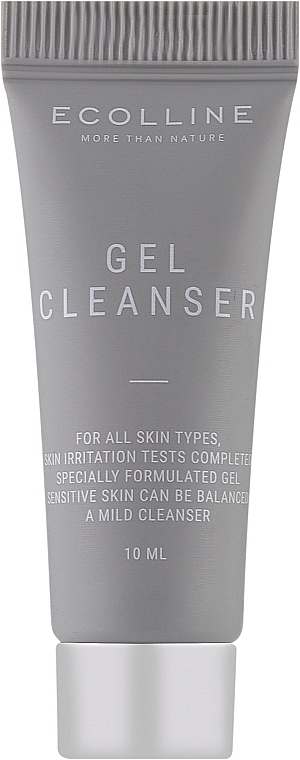 ПОДАРУНОК! Очищувальний гель для вмивання - Ecolline Gel Cleanser (мініатюра) — фото N1