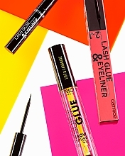 Клей для вій і підводка для очей 2 в 1 - Catrice Liquid Eyeliner & False Eyelash Glue — фото N7