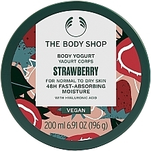 Парфумерія, косметика Йогурт для тіла "Полуниця" - The Body Shop Strawberry Body Yogurt
