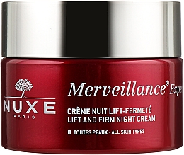 Крем для обличчя нічний - Nuxe Merveillance Exoert Firmness-Lift Night Cream — фото N1