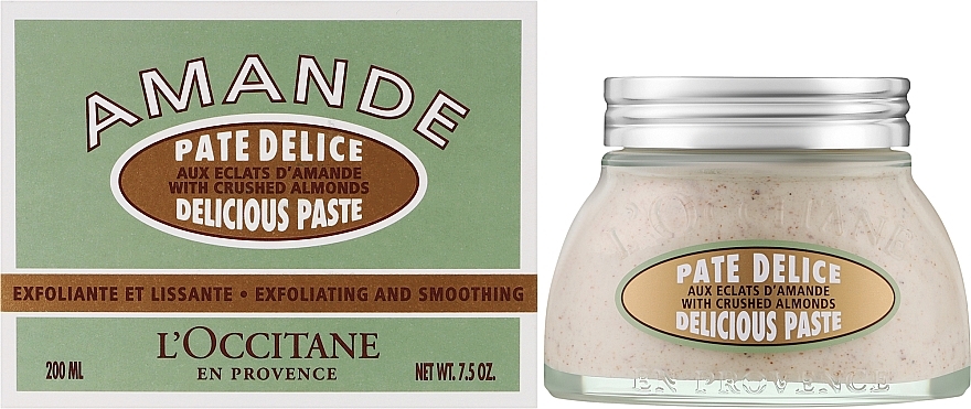 Паста-скраб для тіла "Мигдальна" - L'Occitane Almond Exfoliating And Smoothing Delicious Paste — фото N2
