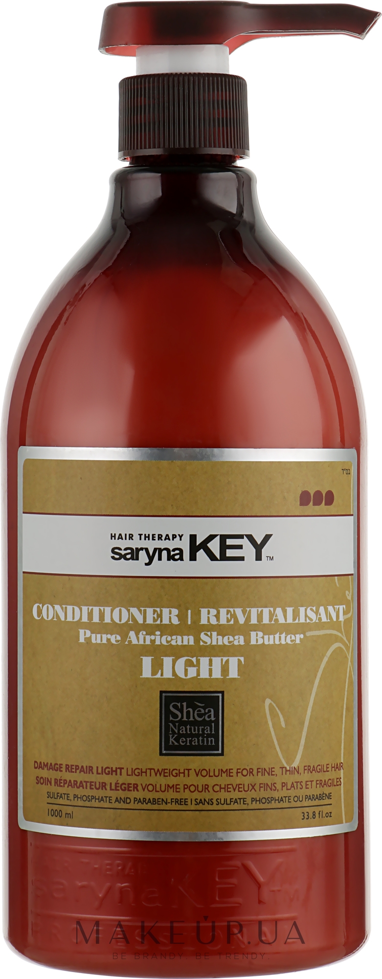 Восстанавливающий кондиционер для волос - Saryna Key Light Conditioner — фото 1000ml