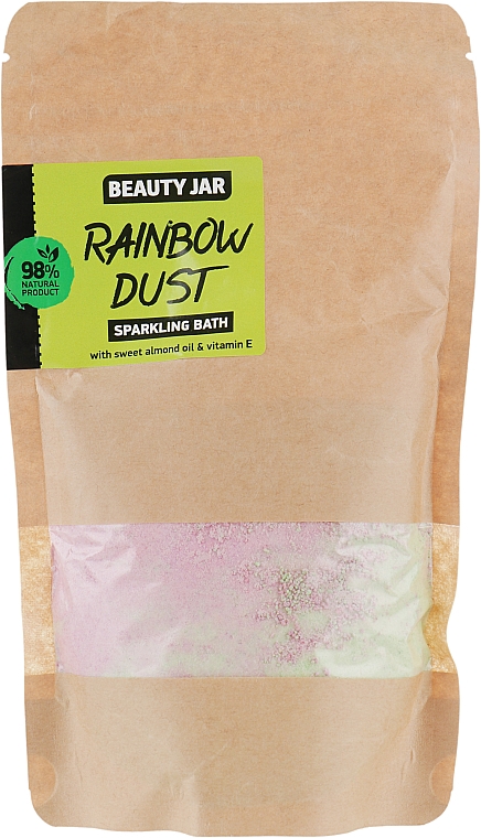 Пудра для ванни "Райдужний пил" - Beauty Jar Sparkling Bath Rainbow Dust — фото N1