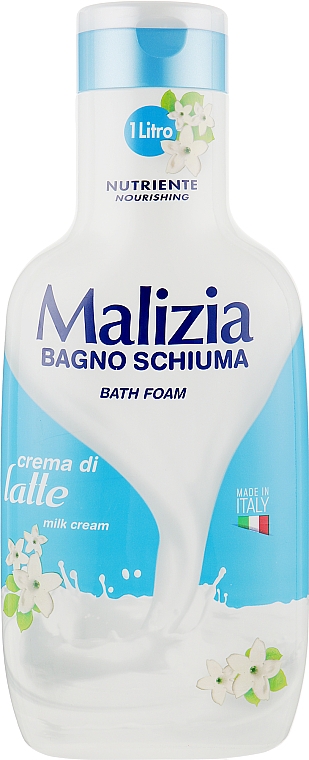 Пена для ванны "Латте" - Malizia Bath Foam Latte — фото N1