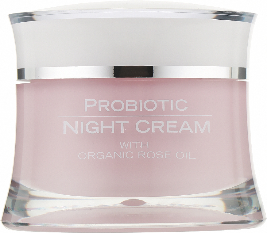 Ночной крем для лица с пробиотиком "Против морщин" - BioFresh Yoghurt Of Bulgaria With Organic Rose Oil