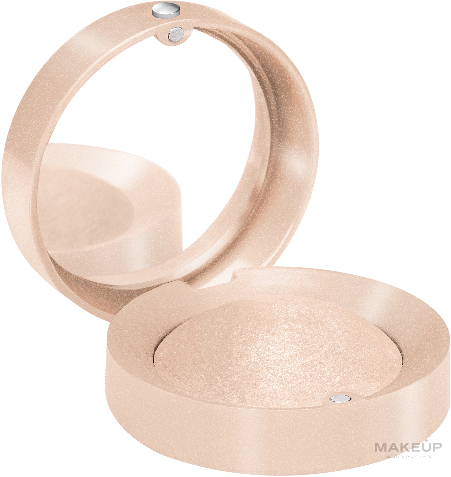 Тени для век - Bourjois Little Round Pot Individual Eyeshadow — фото 01 - Blanc Voutant