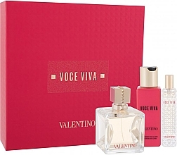 Духи, Парфюмерия, косметика Valentino Voce Viva - Набор (edp/100ml + edp/15ml + b/lot/100ml)