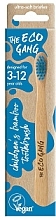Парфумерія, косметика Зубна щітка для дітей, 3-12 років, м'яка, блакитна - Xpel Marketing Ltd The Eco Gang Toothbrush